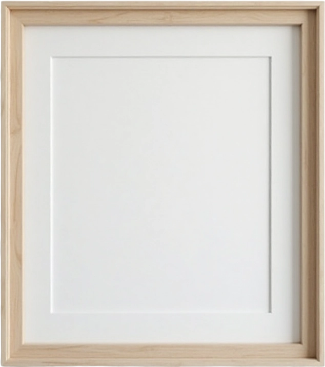 Minimalist Wood Frame